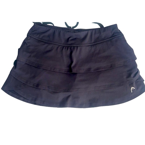 Head Dresses & Skirts - Head women’s tennis/pickelball gray ruffled skirt size small